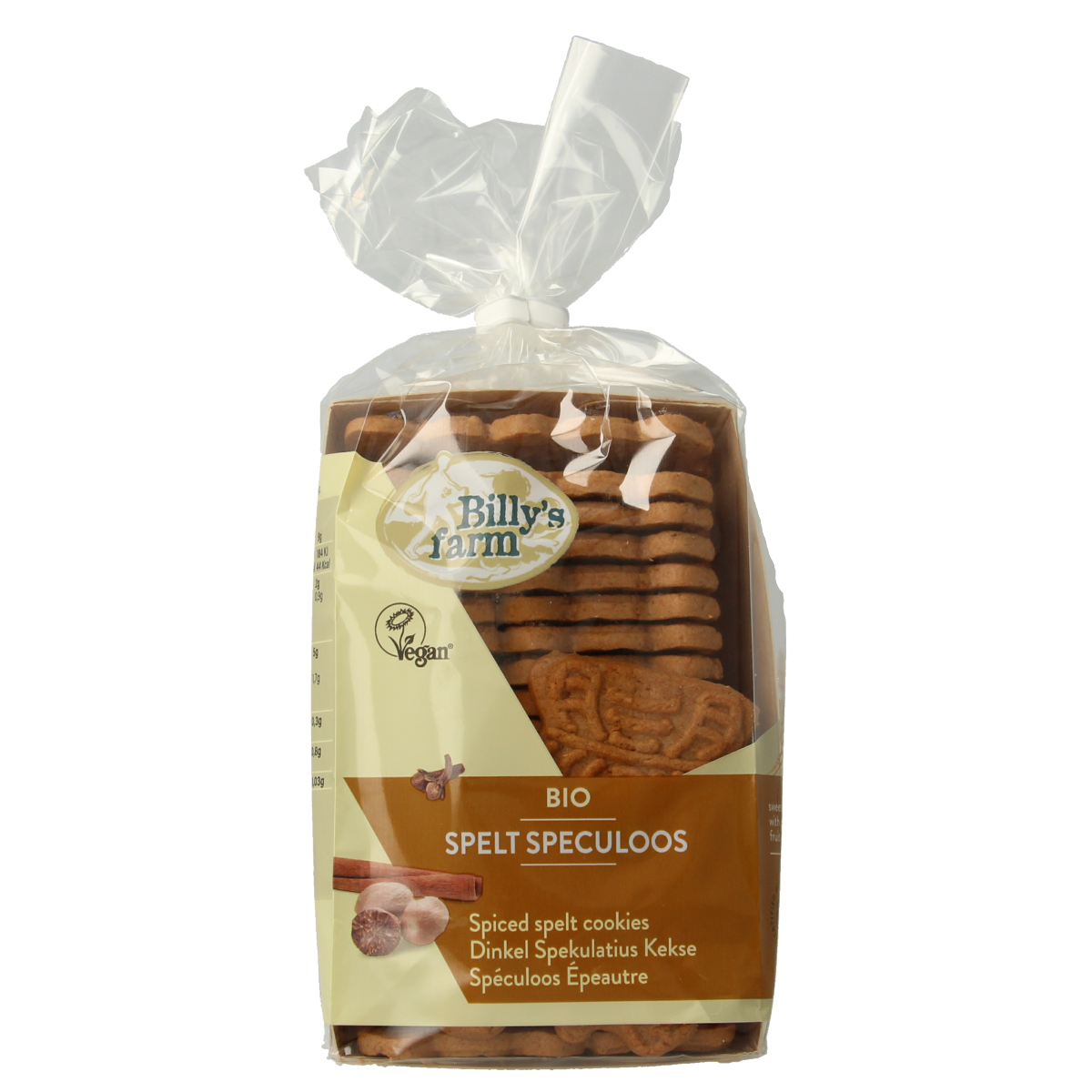 Billy's Farm Speculoos spelt bio 175.00 Gram