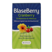 Blaseberry Cranberry D-Mannose & hibiscus 50.00 Capsules