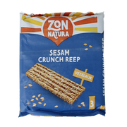 Zonnatura Sesam crunch reep 50 gram 3.00 Stuks