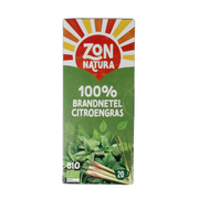 Zonnatura Brandnetel citroengras bio 20.00 Zakjes