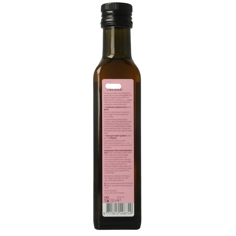 Natufood Tarwekiemolie 250 Milliliter