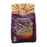 Zonnatura Krokante muesli noten en zaden bio 375.00 Gram