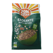 Zonnatura Krokante muesli naturel bio 375.00 Gram