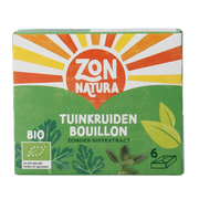 Zonnatura Fine herbstock bouillon zonder gist bio 66 Gram