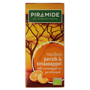Piramide Rooibos perzik sinaasappel thee bio 20 Zakjes