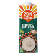 Zonnatura Rijst hazelnoot drink bio 1 Liter