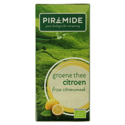 Piramide Groene thee met citroen bio 20.00 Zakjes