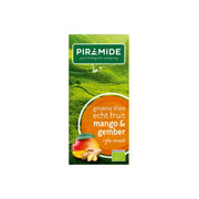 Piramide Groene thee mango en gember bio 20 Zakjes