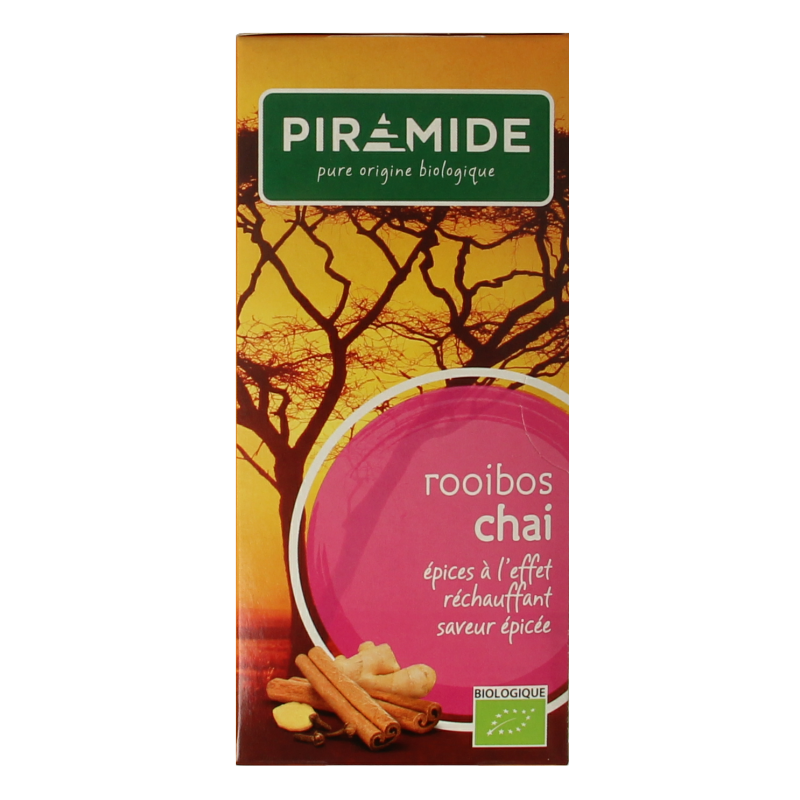 Piramide Chai rooibos thee bio 20 Zakjes