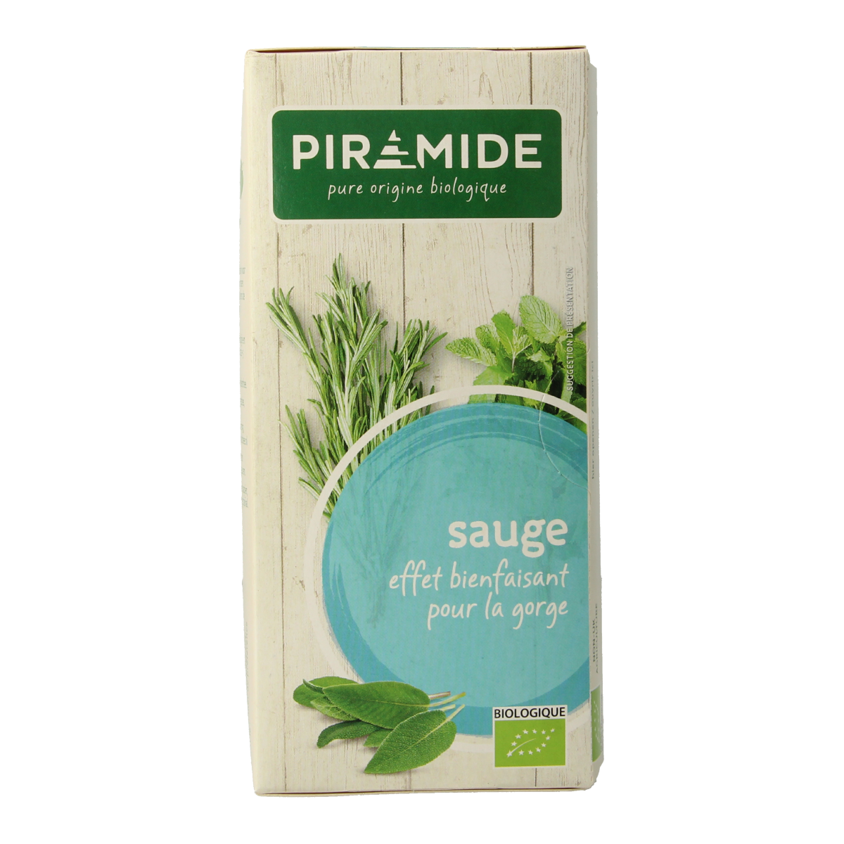 Piramide Salie thee eko bio 20.00 Zakjes