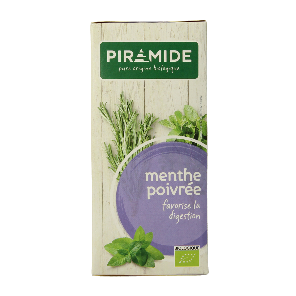 Piramide Pepermunt thee eko bio 20.00 Zakjes