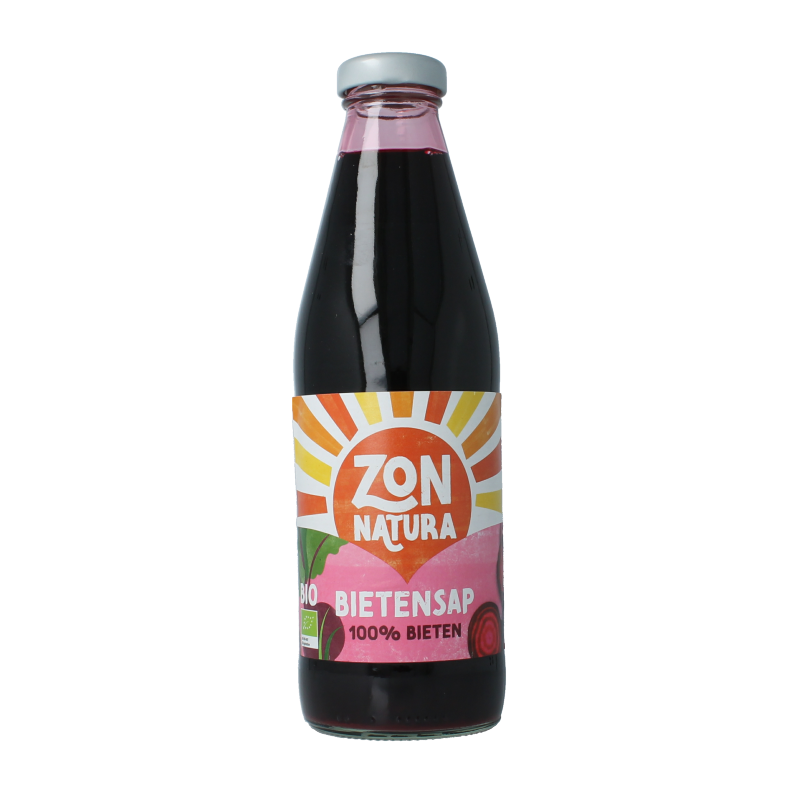 Zonnatura Rode bietensap bio 750 Milliliter