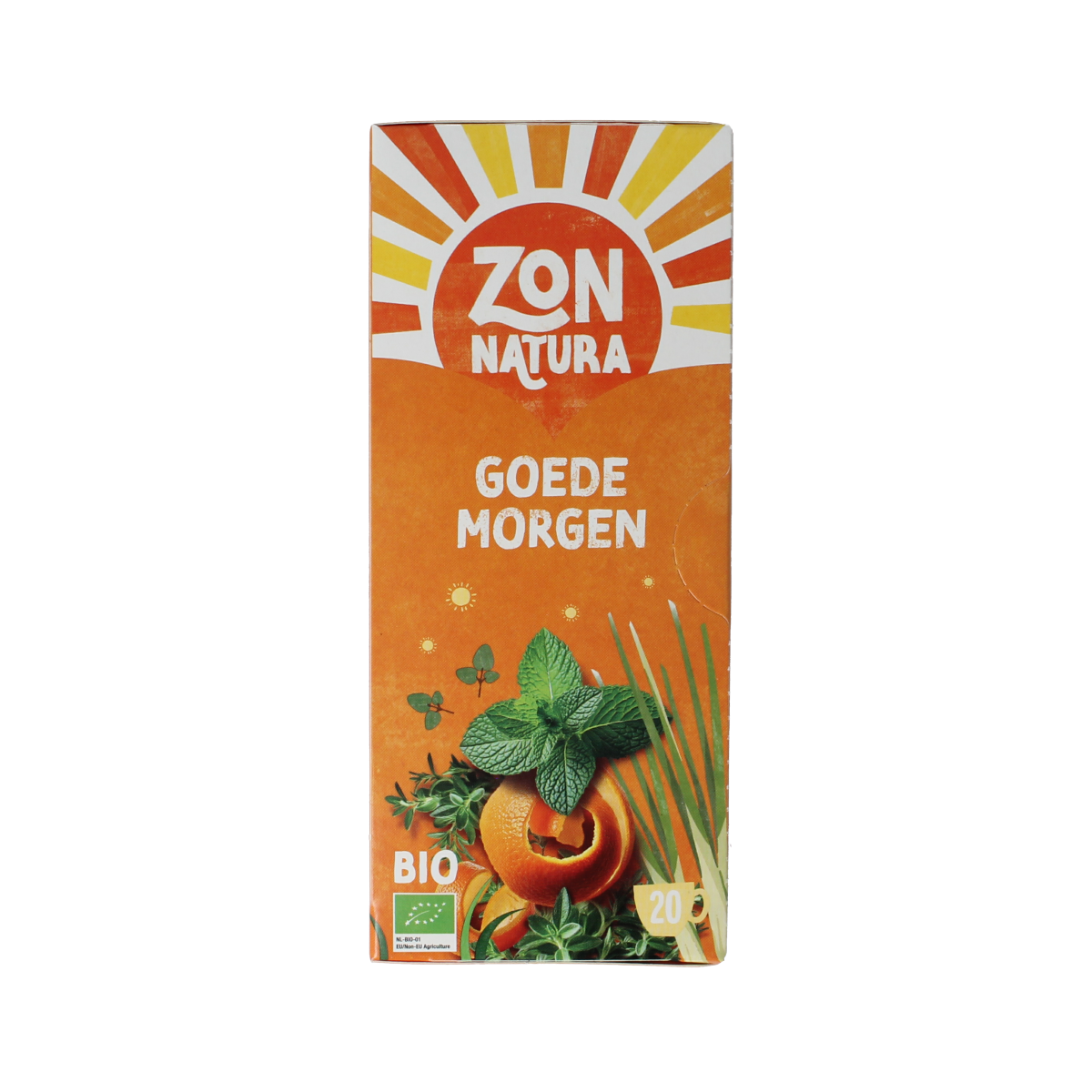 Zonnatura Goede morgen thee bio 20.00 Zakjes