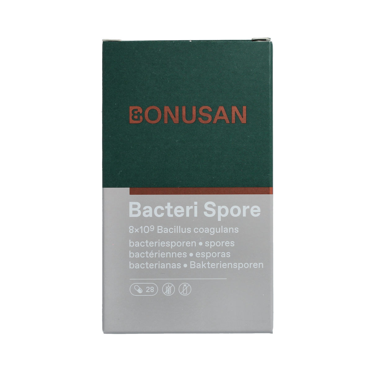 Bonusan Bacteri spore 28.00 Capsules