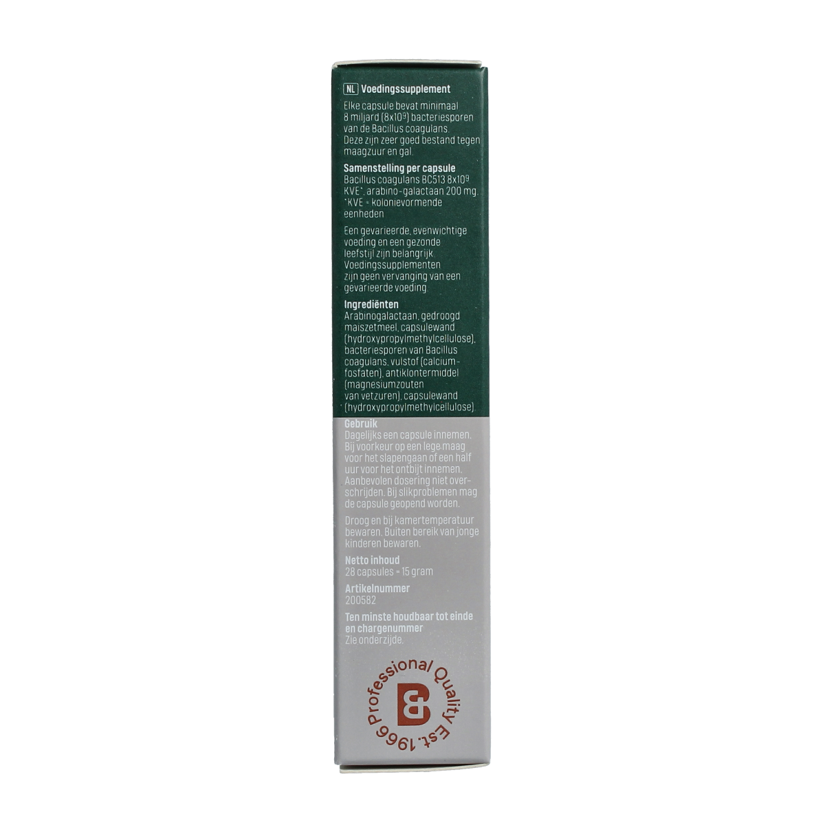 Bonusan Bacteri spore 28.00 Capsules