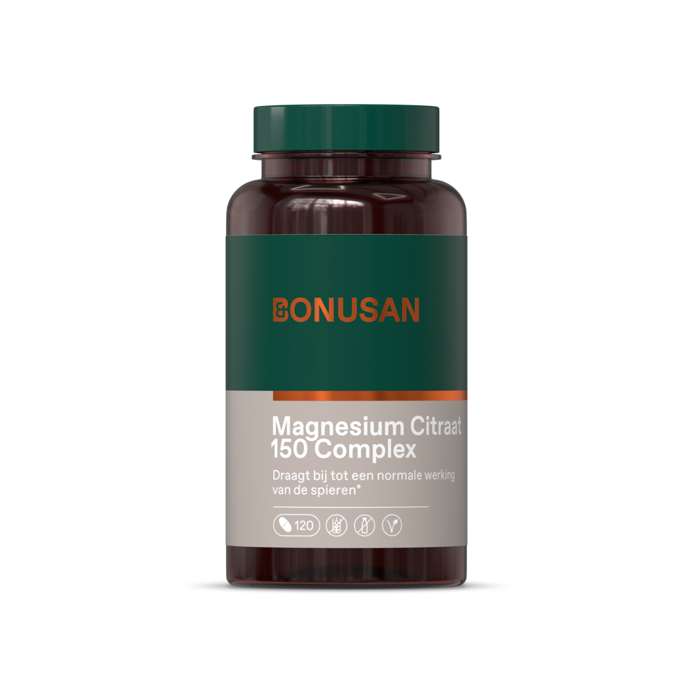 Bonusan Magnesiumcitraat 150mg plus 120.00 Tabletten