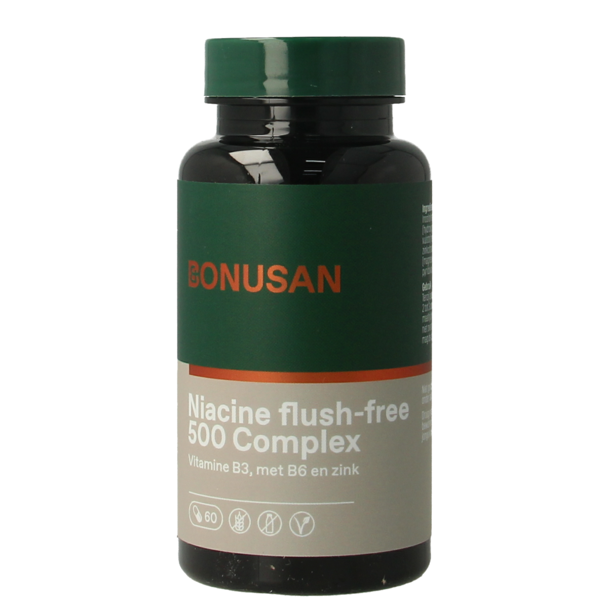 Bonusan Niacine flush-free 500 Complex 60.00 Capsules