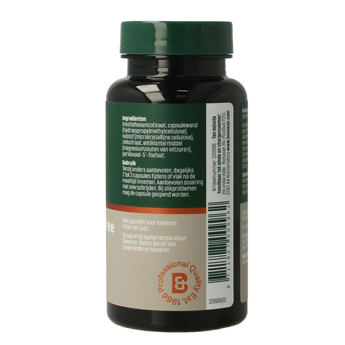 Bonusan Niacine flush-free 500 Complex 60.00 Capsules