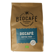 Biocafe Coffee pads caffeinevrij bio 36.00 Stuks