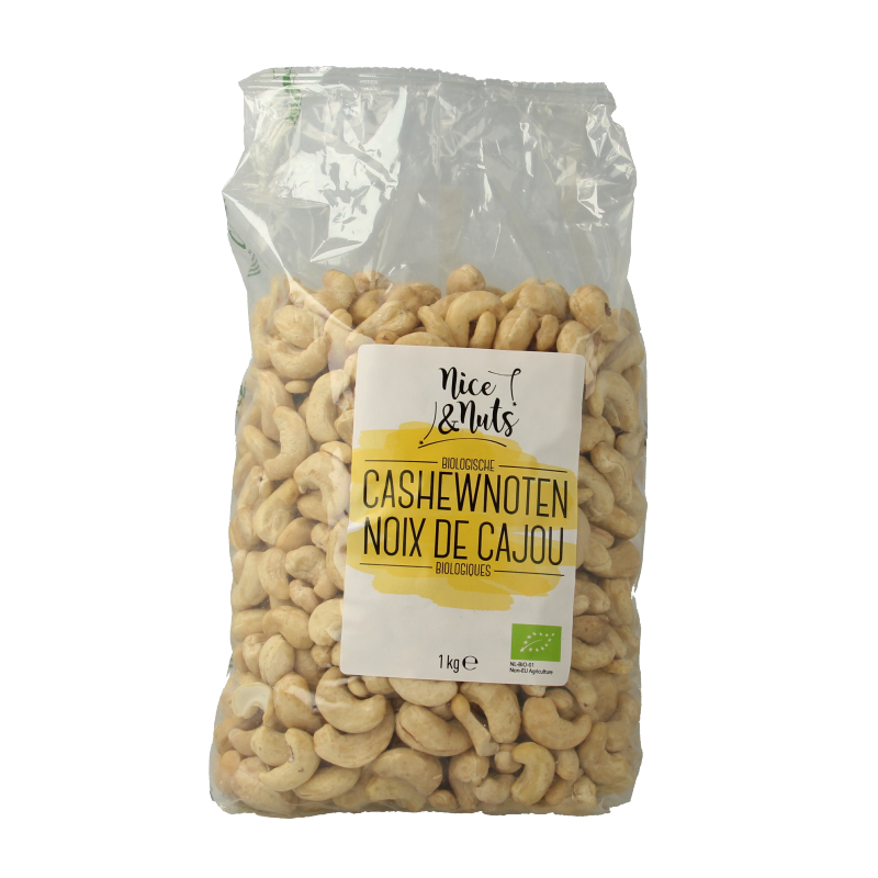 Nice & Nuts Cashewnoten bio 1 Kilogram