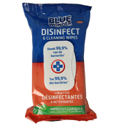 Blue Wonder Desinfect & cleaning wipes 72.00 Stuks