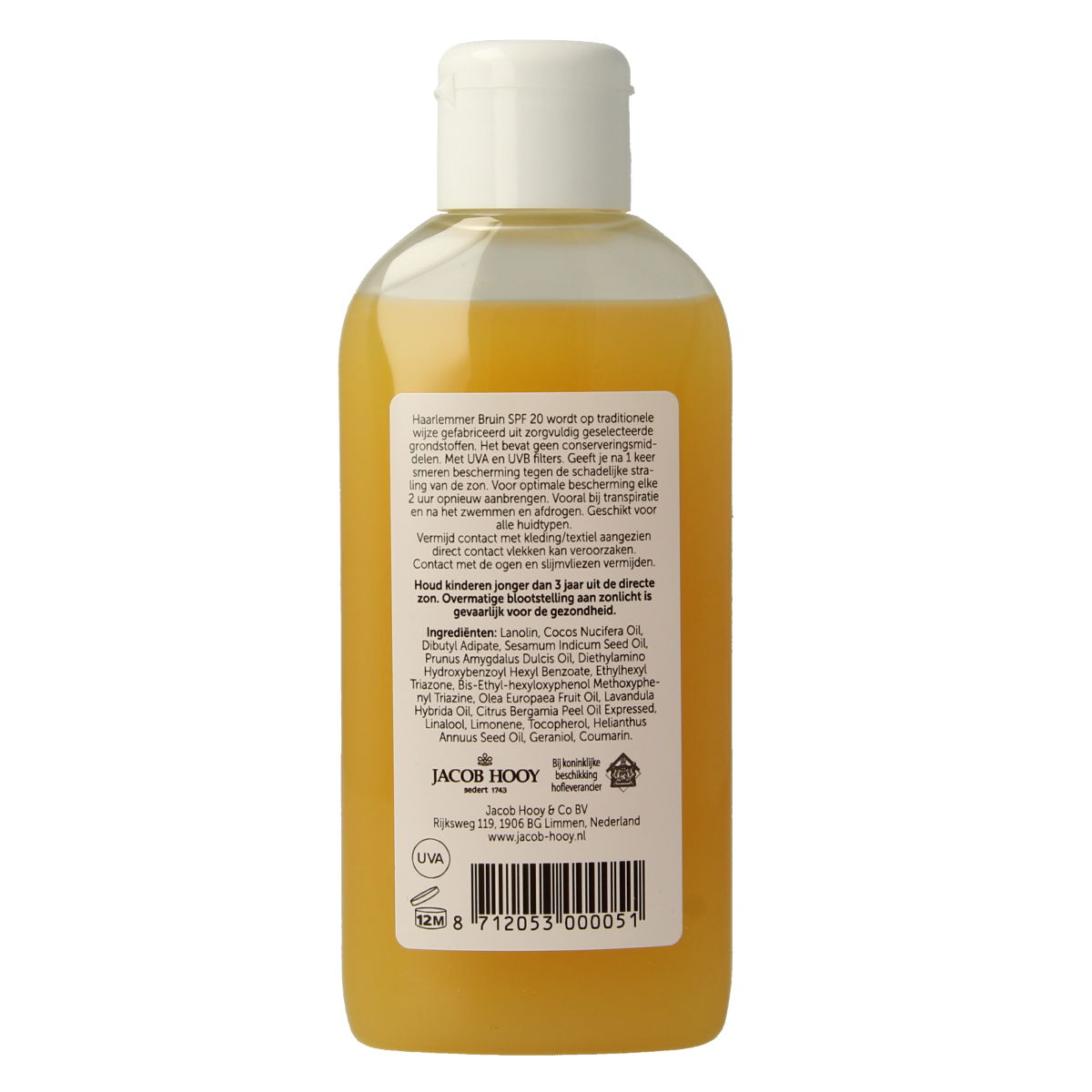 Jacob Hooy Haarlemmerbruin SPF20 150.00 Milliliter