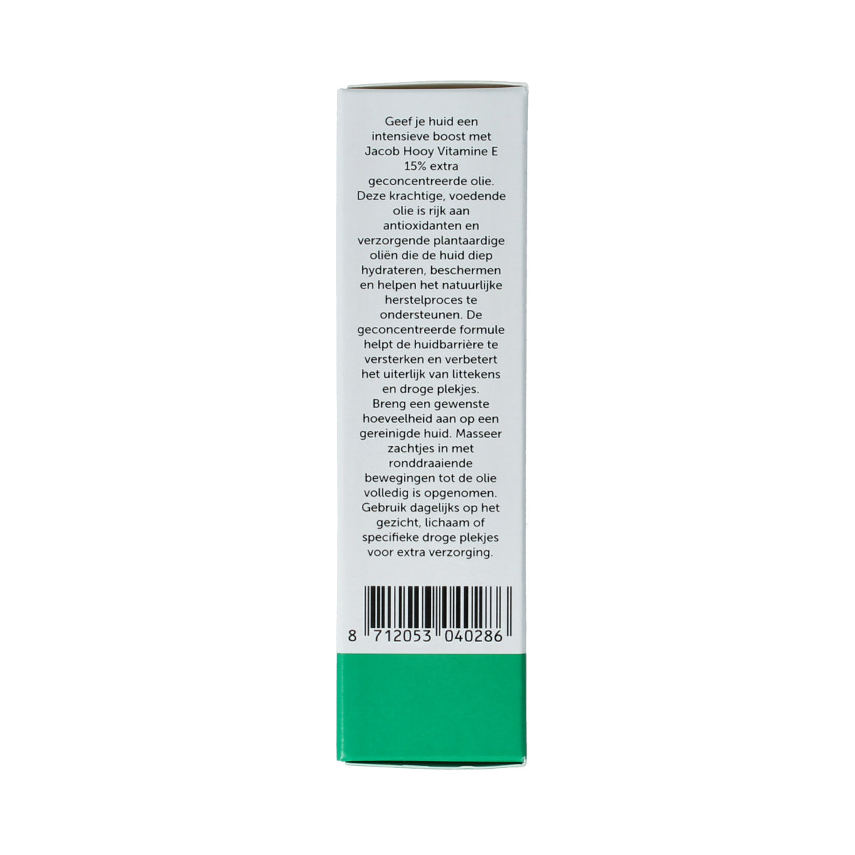 Jacob Hooy Vitamine E olie 15% concentraat 15.00 Milliliter