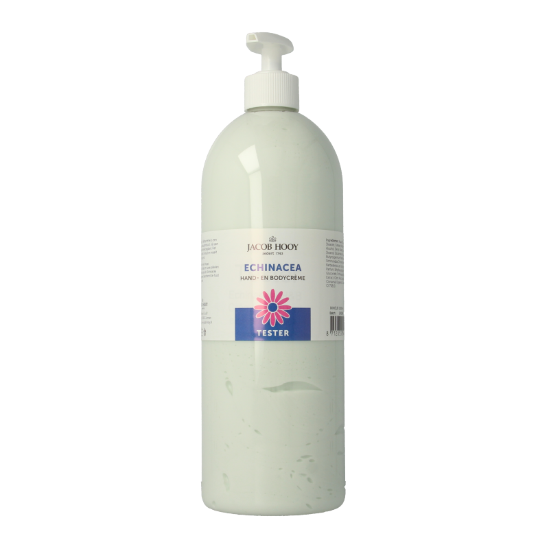 Jacob Hooy Echinacea hand & body creme 1000ml tester 1 Tester