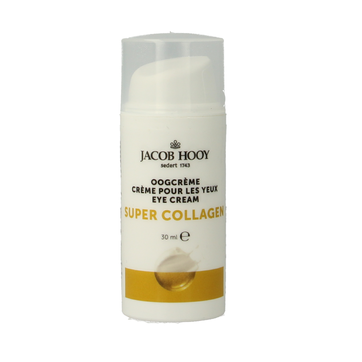 Jacob Hooy Super collageen oogcreme 30.00 Milliliter