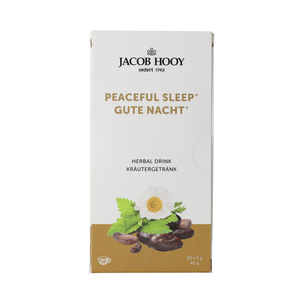 Jacob Hooy Gezonde nachtrust thee 20.00 Zakjes