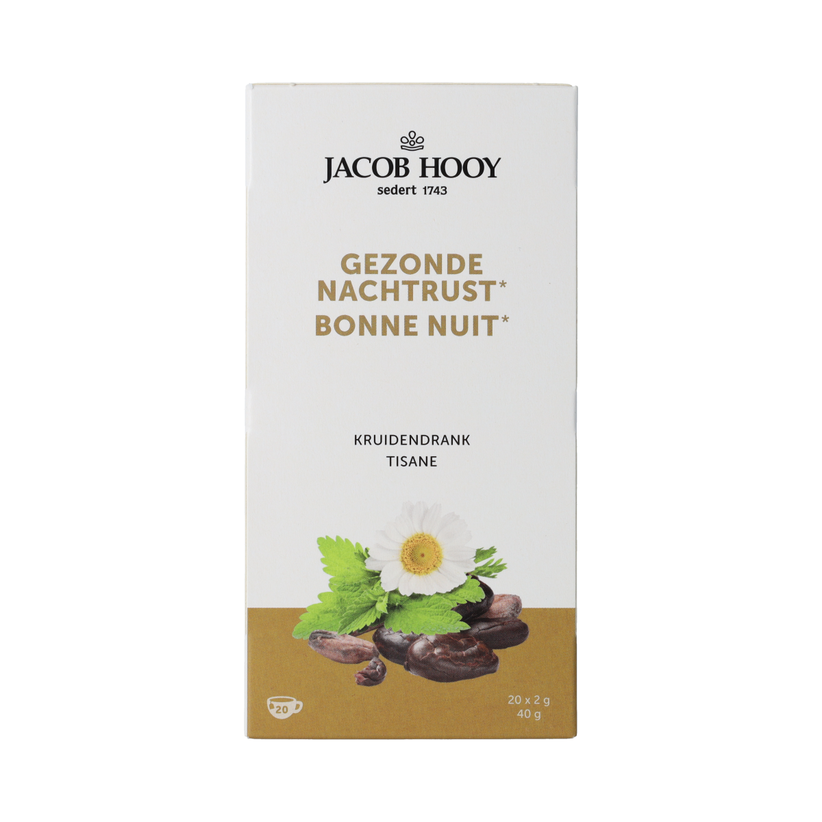 Jacob Hooy Gezonde nachtrust thee 20.00 Zakjes