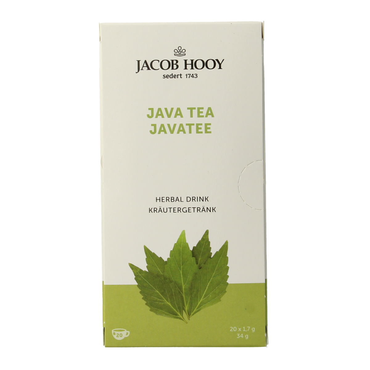 Jacob Hooy Kumis kutjing theezakjes 20.00 Zakjes