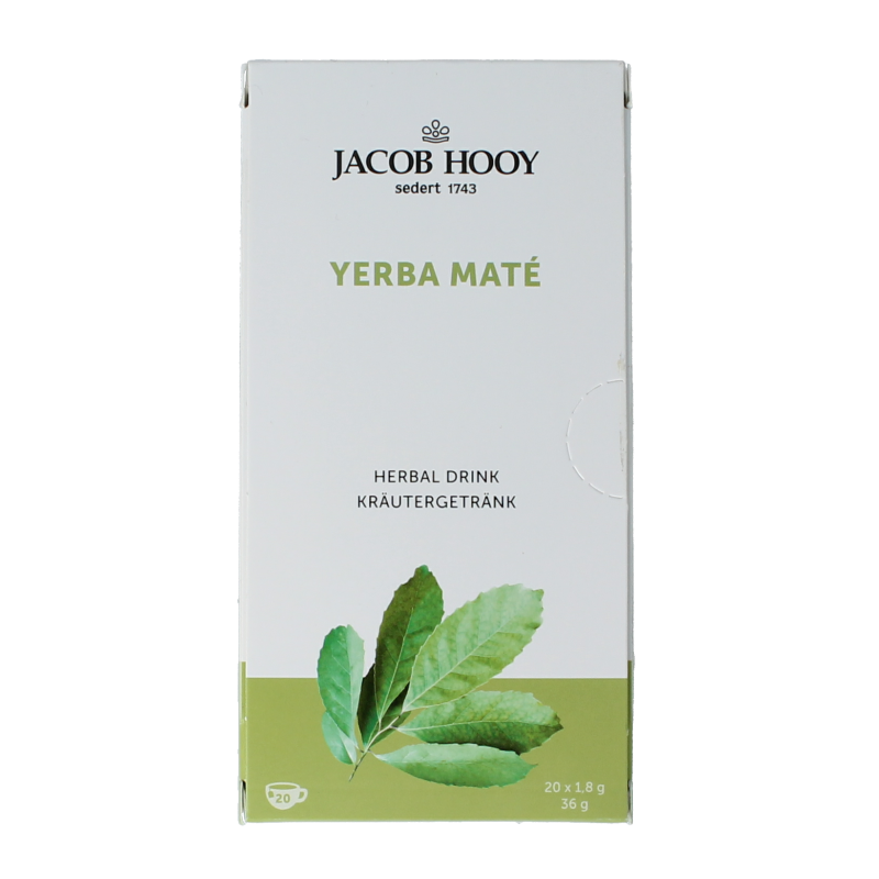 Jacob Hooy Yerba mate thee 20 Zakjes