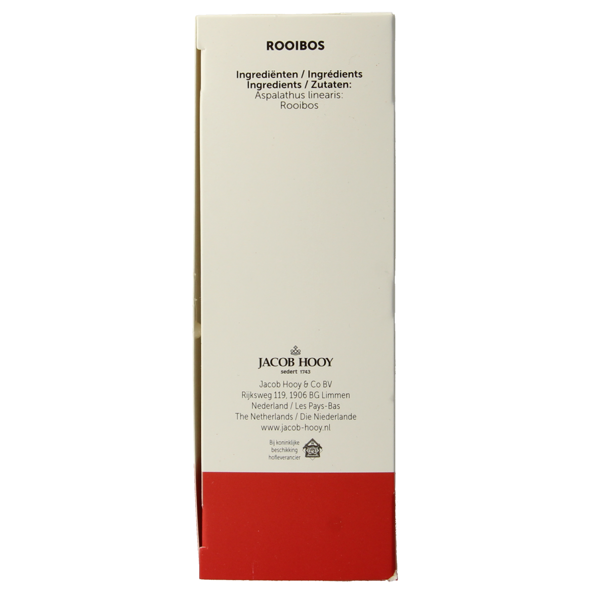 Jacob Hooy Rooibos thee 20.00 Zakjes