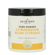 Jacob Hooy Citroenzuur pot 200.00 Gram