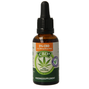 Jacob Hooy CBD plus olie 5% 30.00 Milliliter