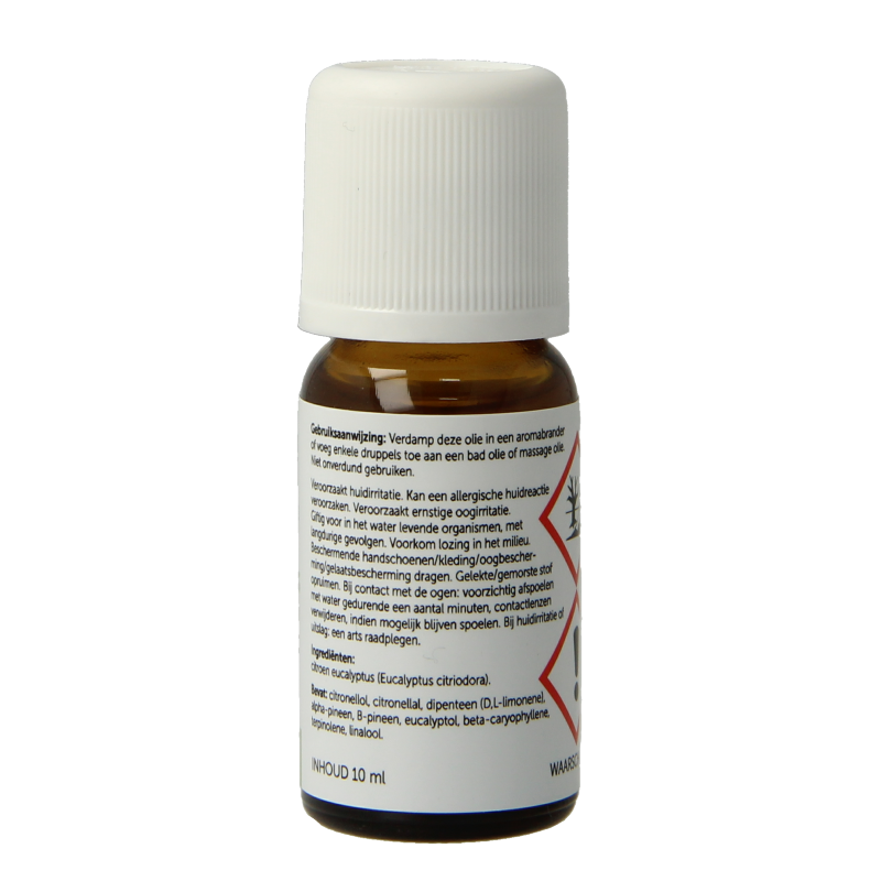 Jacob Hooy Eucalyptus citroen olie 10 Milliliter