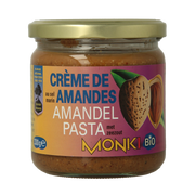 Monki Amandelpasta met zout bio 330.00 Gram