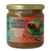 Monki Gemengde notenpasta met zout eko bio 330 Gram