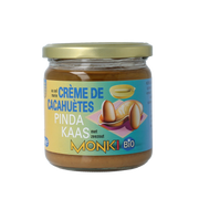 Monki Pindakaas met zout eko bio 330.00 Gram
