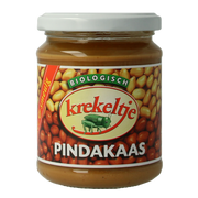 Krekeltje Pindakaas met zout eko bio 250.00 Gram