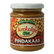 Krekeltje Pindakaas met zout eko bio 250 Gram