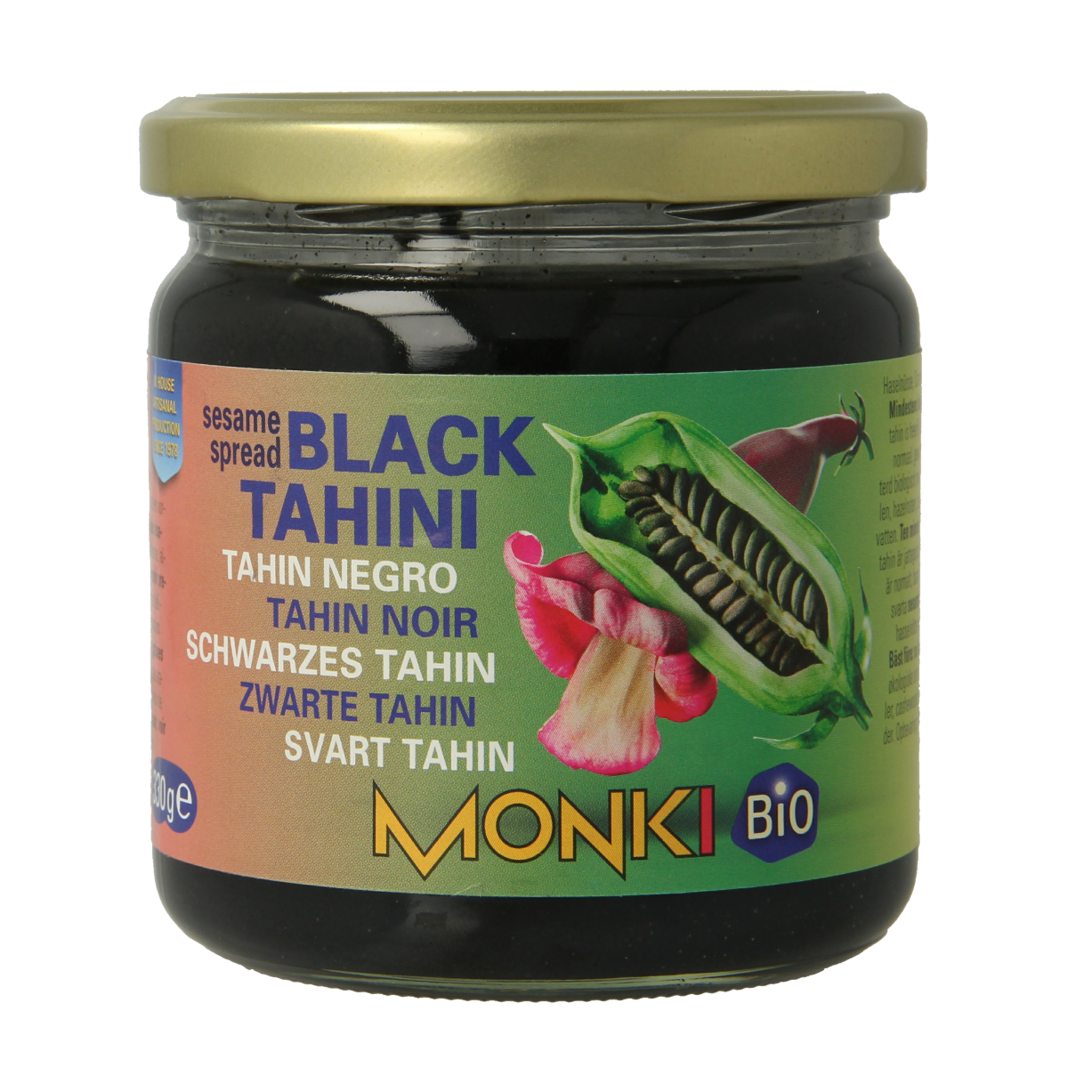 Monki Zwarte tahin bio 330.00 Gram