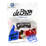 De Bron Kersen gums/cherry gums suikervrij 90.00 Gram