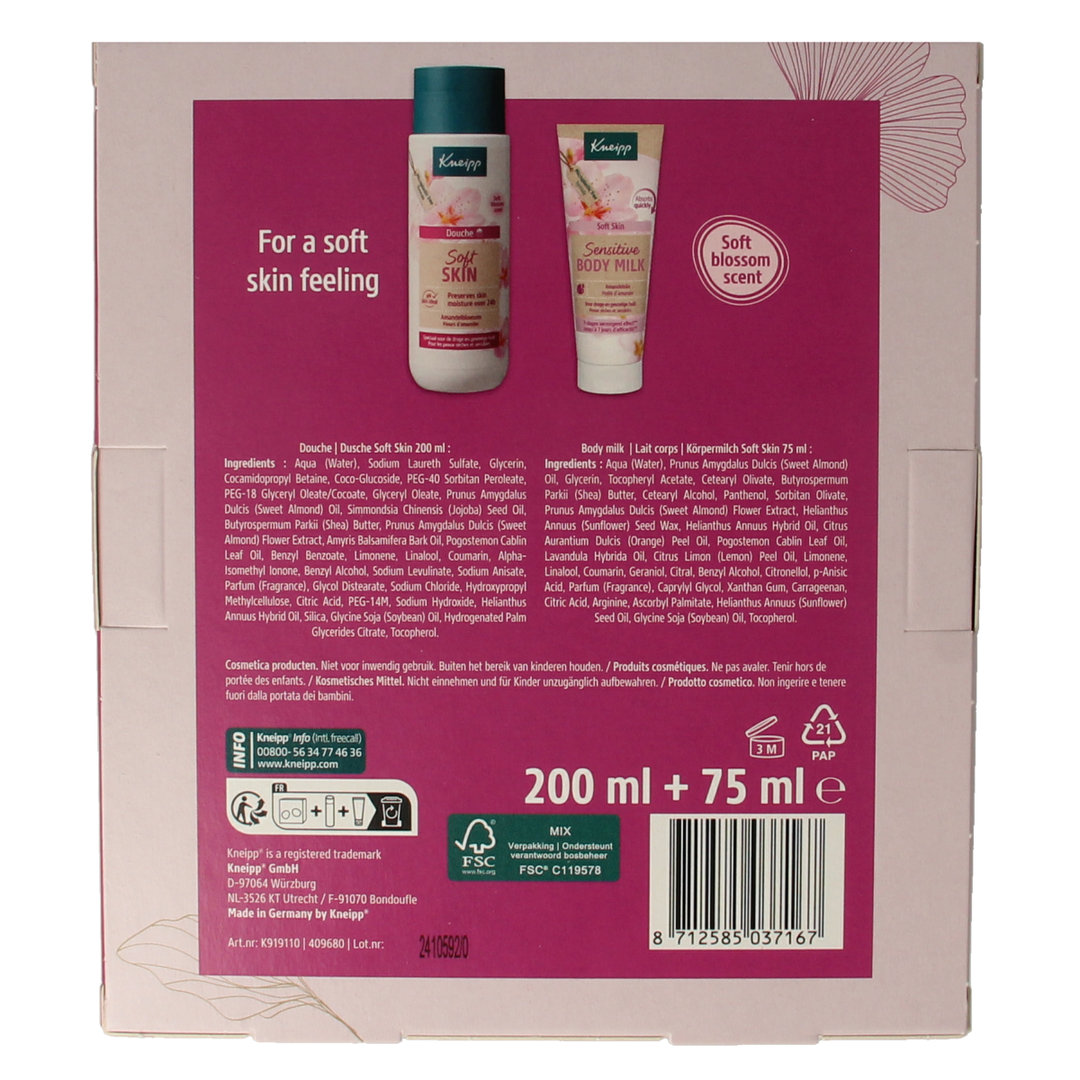 Kneipp Geschenkset soft skin moments 1.00 Set