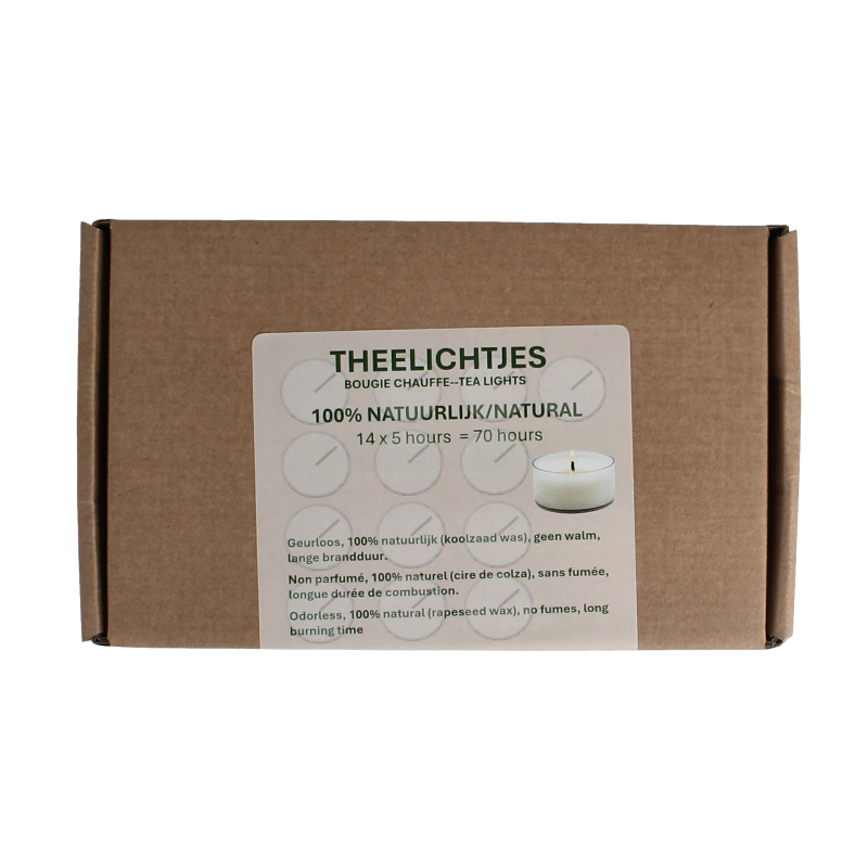 Soylites Natural theelichtjes 14 stuks 14 Stuks