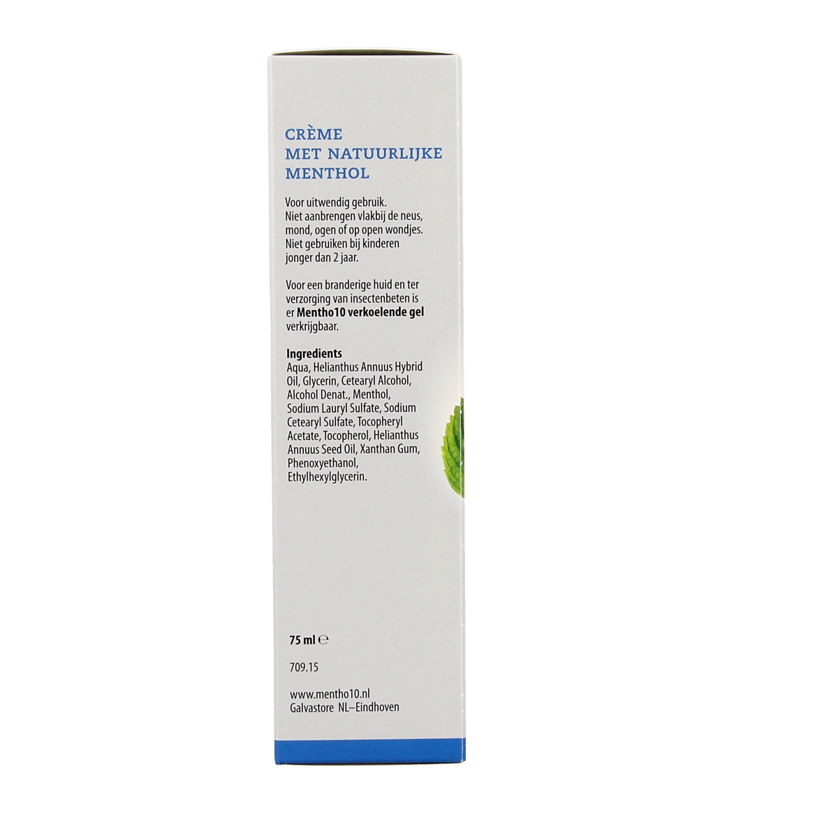 Mentho 10 Mentholcreme 75.00 Milliliter