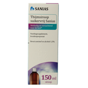 Sanias Thijmsiroop suikervrij 150 Milliliter