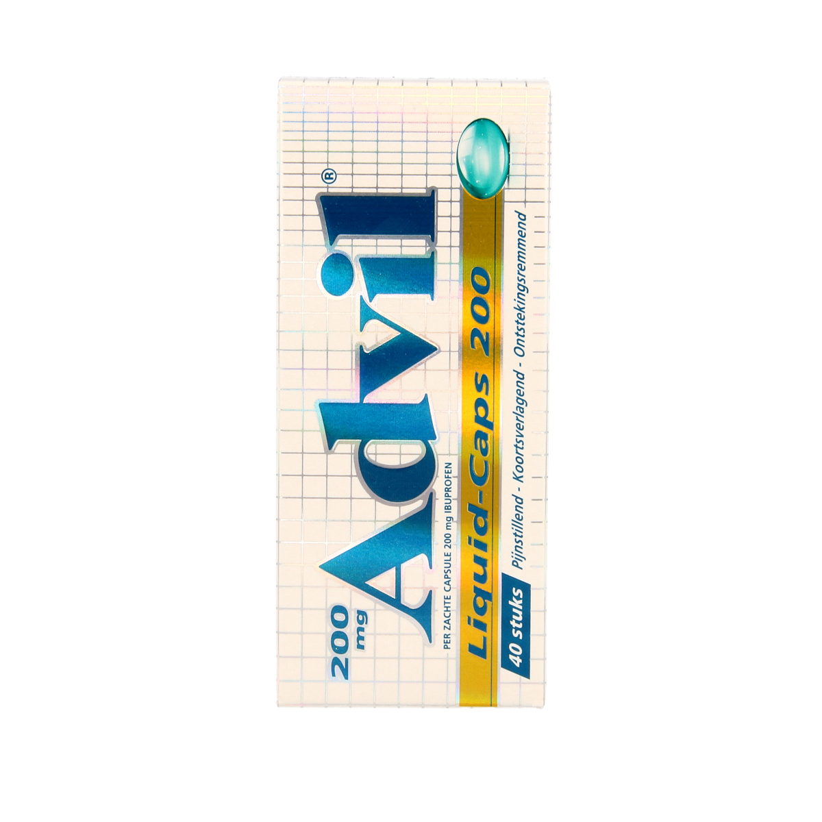 Advil Reliva liquid capsules 200mg 40.00 Capsules