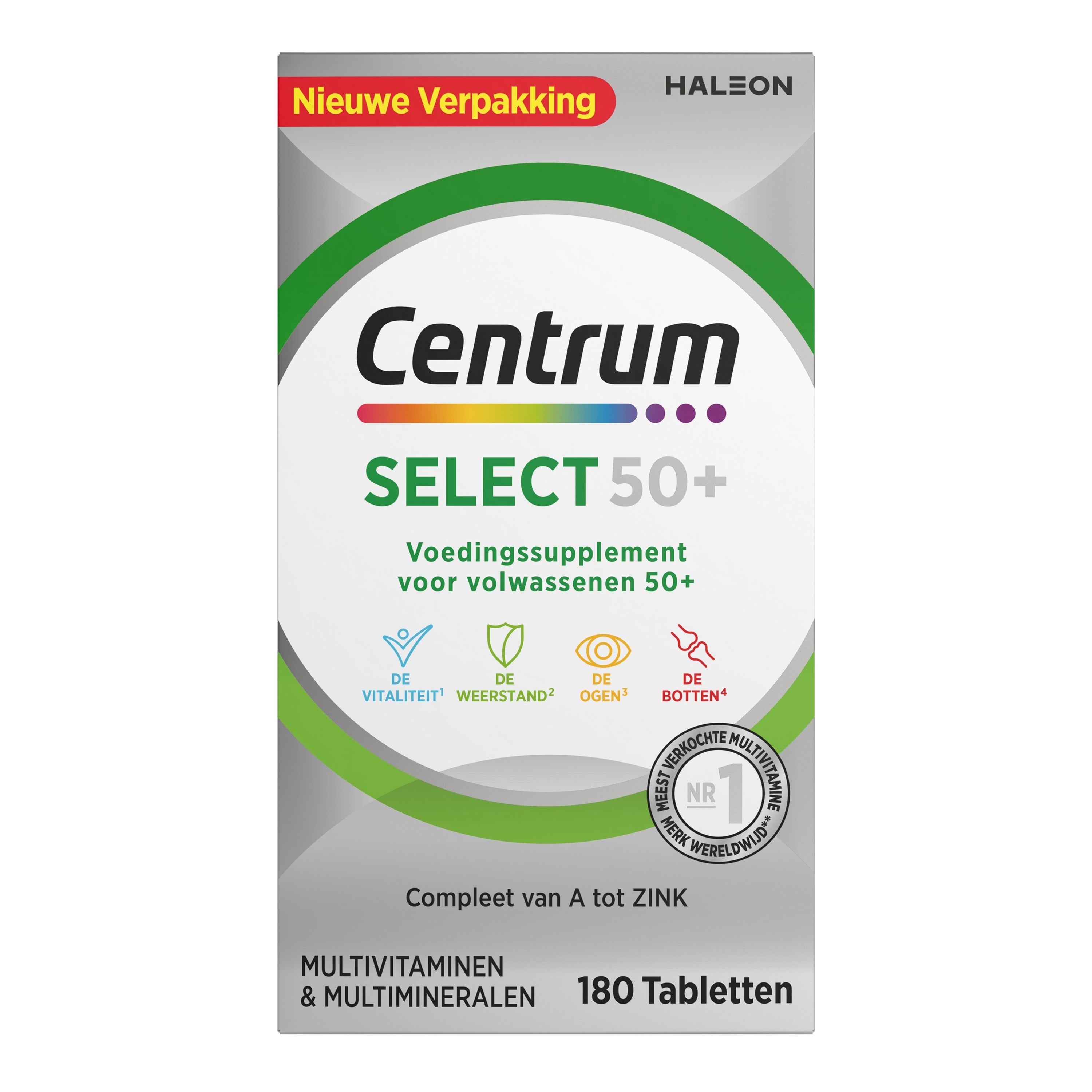Centrum Select 50+ advanced 180.00 Tabletten